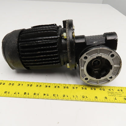 ISGEV A63B4 28:1 Ratio 57RPM Output Gear Motor 230/460V 3Ph 0.18/22kW