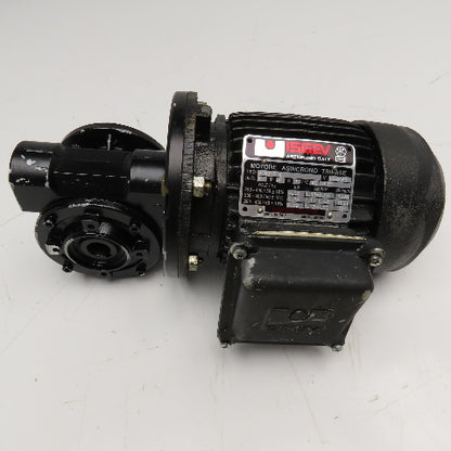 ISGEV A63B4 28:1 Ratio 57RPM Output Gear Motor 230/460V 3Ph 0.18/22kW