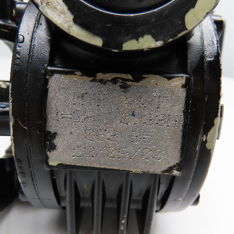 ISGEV A63B4 28:1 Ratio 57RPM Output Gear Motor 380-440V Y 3Ph 0.18/22kW 50/60Hz