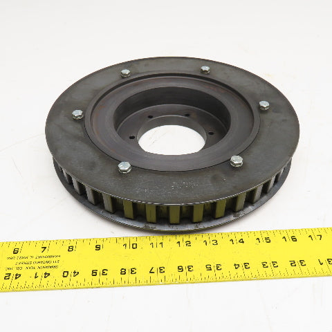 11" OD 40 Tooth Timing Belt Pulley 30mm Wide QD Bushing Bore