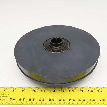 10" OD 1" Wide Belt Idler Pulley 1-1/2" Keyless Bushing Bore