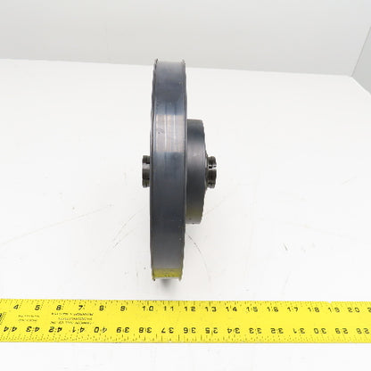 10" OD 1" Wide Belt Idler Pulley 1-1/2" Keyless Bushing Bore