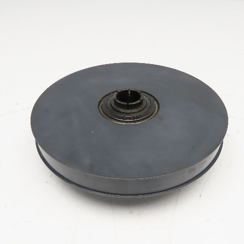 10" OD 1" Wide Belt Idler Pulley 1-1/2" Keyless Bushing Bore