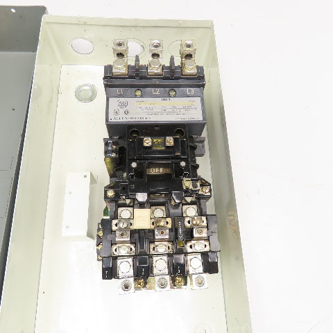 Allen Bradley 509-DAD Size 3 Motor Starter 3P 509-DOD 600V 90A 50Hp 480V Coil