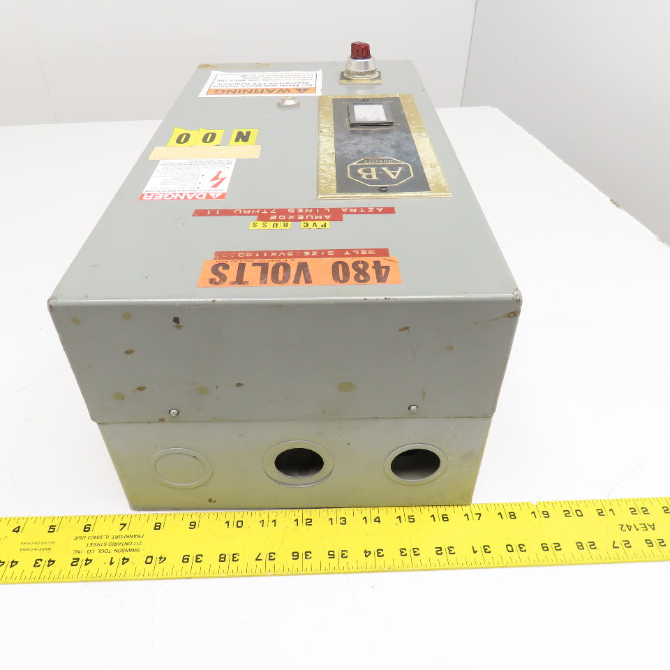 Allen Bradley 509-DAD Size 3 Motor Starter 3P 509-DOD 600V 90A 50Hp 480V Coil