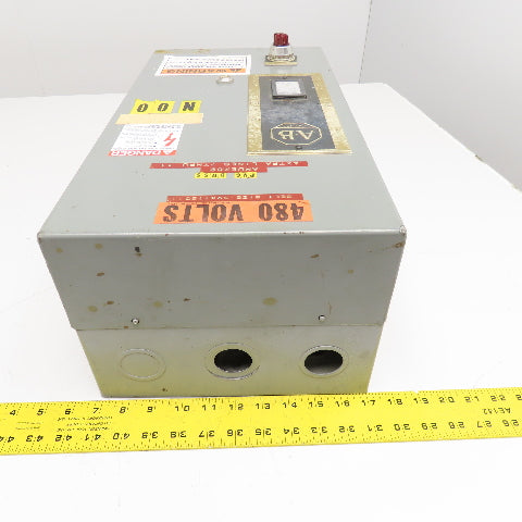 Allen Bradley 509-DAD Size 3 Motor Starter 3P 509-DOD 600V 90A 50Hp 480V Coil