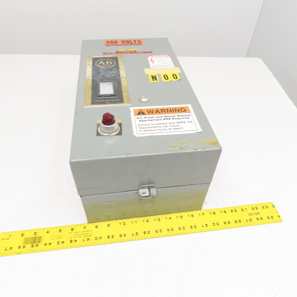 Allen Bradley 509-DAD Size 3 Motor Starter 3P 509-DOD 600V 90A 50Hp 480V Coil