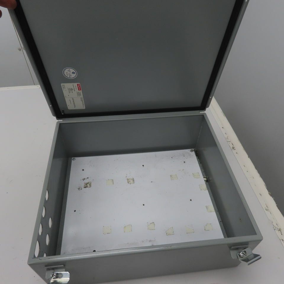 A1614CH 16"x14"x6" Electrical Enclosure With Back Plate