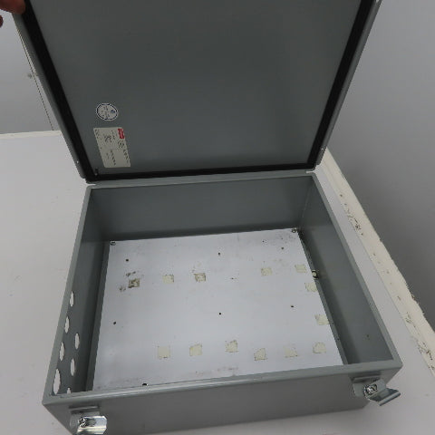 A1614CH 16"x14"x6" Electrical Enclosure With Back Plate