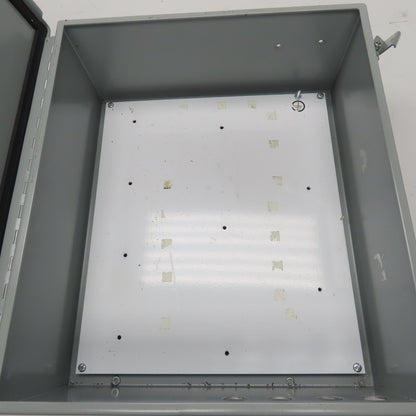 A1614CH 16"x14"x6" Electrical Enclosure With Back Plate