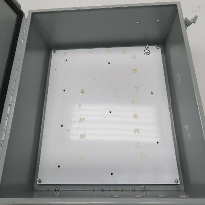 A1614CH 16"x14"x6" Electrical Enclosure With Back Plate