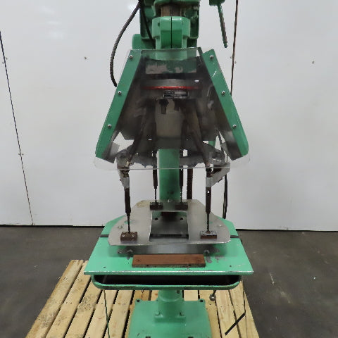 Buffalo No. 18 Drill Press 110V 1Ph Thrift Master 8 Position Multi Spindle Head
