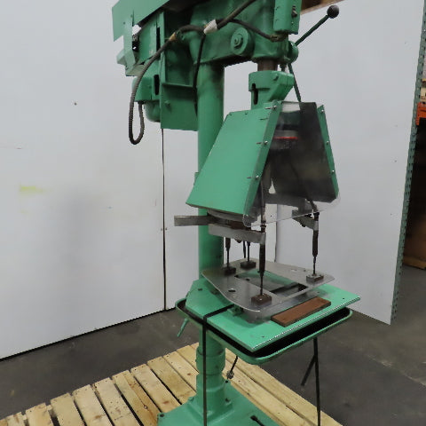 Buffalo No. 18 Drill Press 110V 1Ph Thrift Master 8 Position Multi Spindle Head