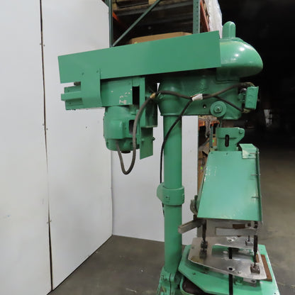 Buffalo No. 18 Drill Press 110V 1Ph Thrift Master 8 Position Multi Spindle Head