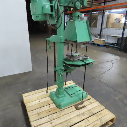 Buffalo No. 18 Drill Press 110V 1Ph Thrift Master 8 Position Multi Spindle Head