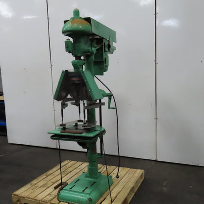 Buffalo No. 18 Drill Press 110V 1Ph Thrift Master 8 Position Multi Spindle Head