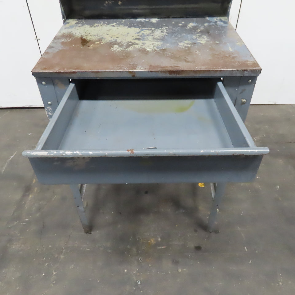 35" x 30" x 43" Working Height Standing Work Station Foreman Shop Desk