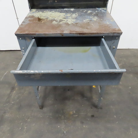 35" x 30" x 43" Working Height Standing Work Station Foreman Shop Desk