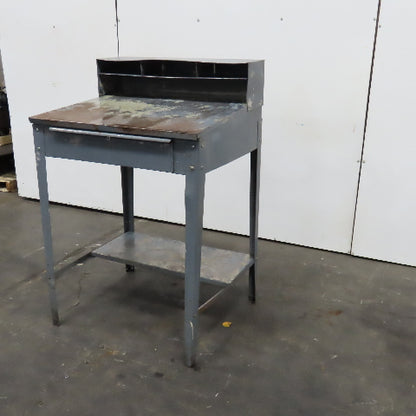 35" x 30" x 43" Working Height Standing Work Station Foreman Shop Desk