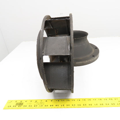 15" Centrifugal Blower Wheel 8 Blade 1-11/16" Bore W/ Cone