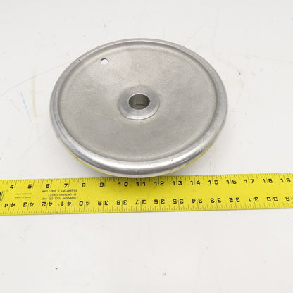 10" Cast Aluminum Hand Wheel 1-3/16" Smooth Bore