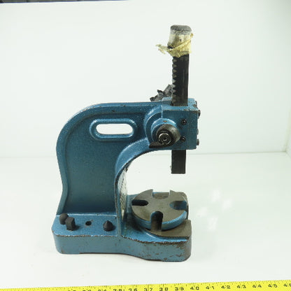 No. 1 Mandrel Bench Mount Arbor Press 4" Throat