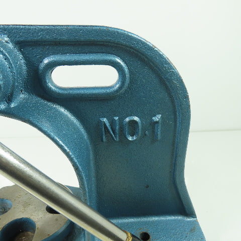 No. 1 Mandrel Bench Mount Arbor Press 4" Throat