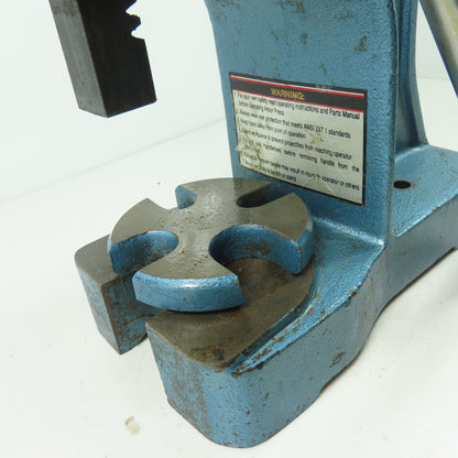 No. 1 Mandrel Bench Mount Arbor Press 4" Throat