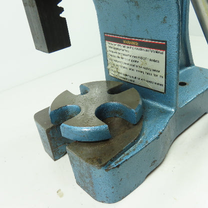 No. 1 Mandrel Bench Mount Arbor Press 4" Throat