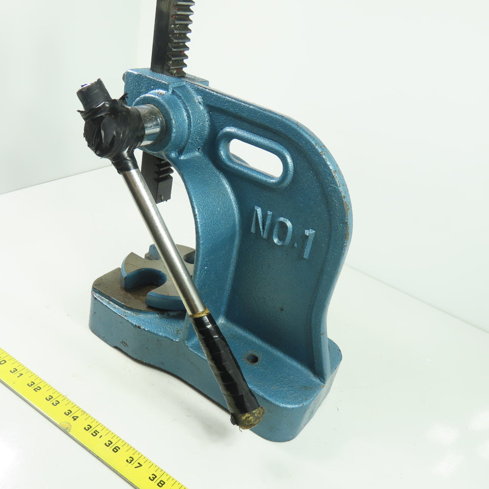 No. 1 Mandrel Bench Mount Arbor Press 4" Throat