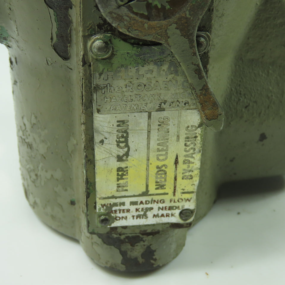 Rosaen 10-S-149-M-3-CC-1-52 Tell Tale Hydraulic Filter 1" NPT