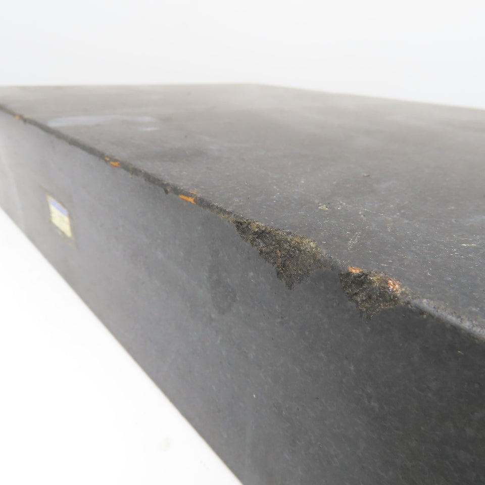 18" x 12" x 3" Thick Black Granite Layout Measurement Surface Plate