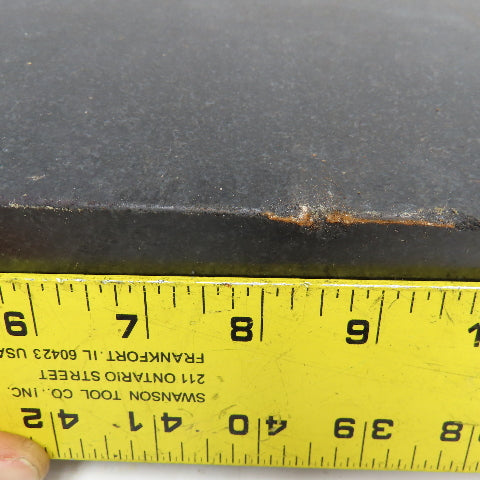 18" x 12" x 3" Thick Black Granite Layout Measurement Surface Plate