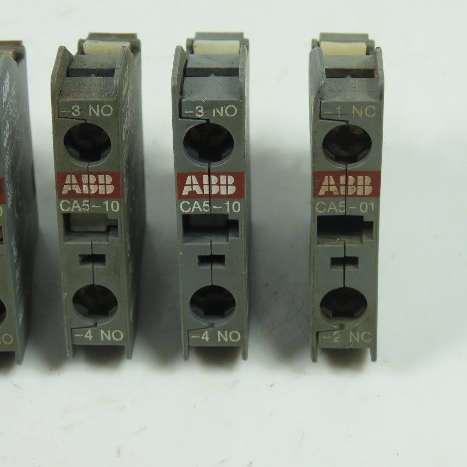 ABB CA5-10 690V Auxiliary Contact Block 16A Lot Of 10