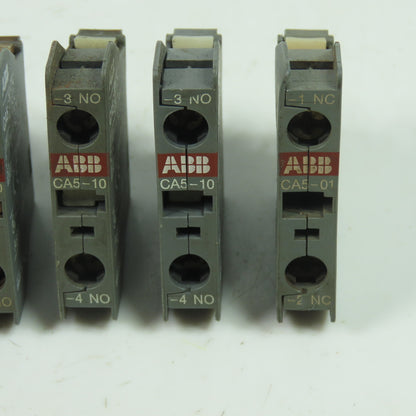 ABB CA5-10 690V Auxiliary Contact Block 16A Lot Of 10