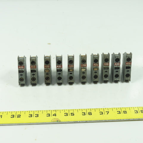 ABB CA5-10 690V Auxiliary Contact Block 16A Lot Of 10