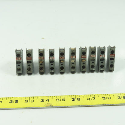 ABB CA5-10 690V Auxiliary Contact Block 16A Lot Of 10