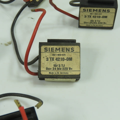 Siemens 3TX4210-0M 24-220VDC Surge Suppressors Lot Of 25