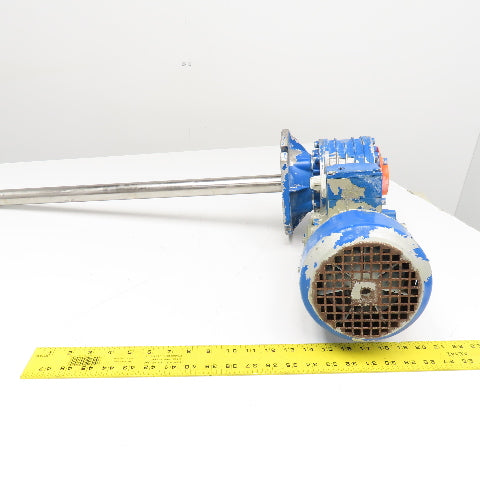 Walther Flender MI.70F .86kW 230-480V 50/60Hz 20:1 85RPM Mixer Gear Motor