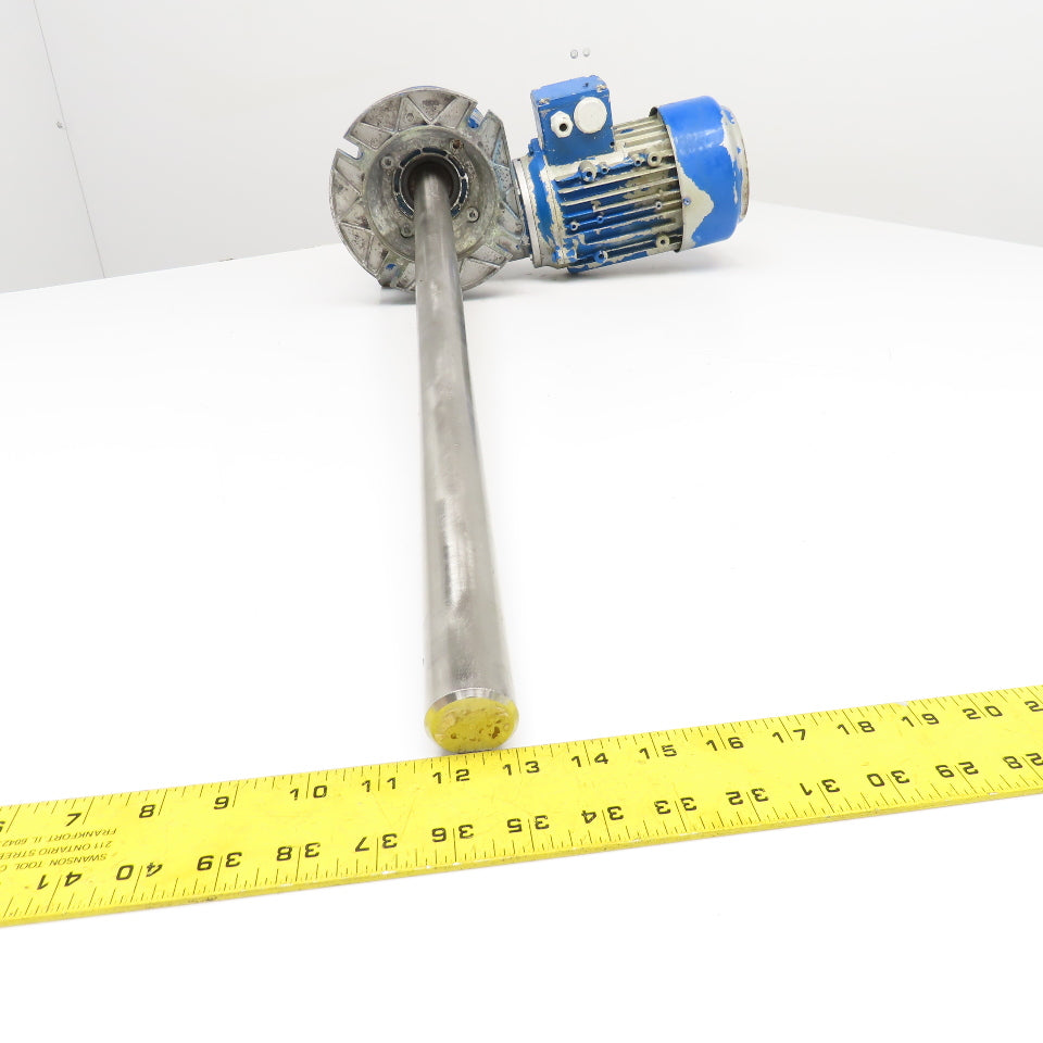 Walther Flender MI.70F .86kW 230-480V 50/60Hz 20:1 85RPM Mixer Gear Motor