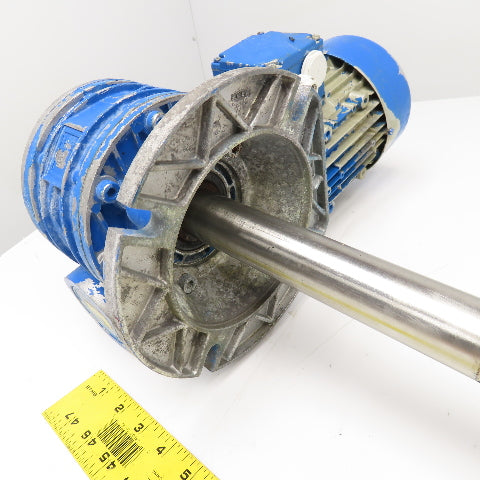 Walther Flender MI.70F .86kW 230-480V 50/60Hz 20:1 85RPM Mixer Gear Motor