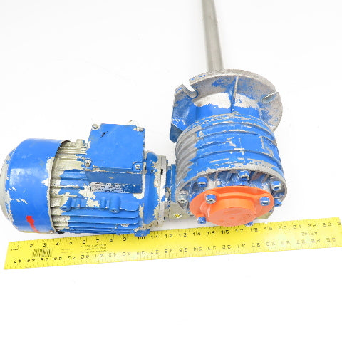 Walther Flender MI.70F .86kW 230-480V 50/60Hz 20:1 85RPM Mixer Gear Motor