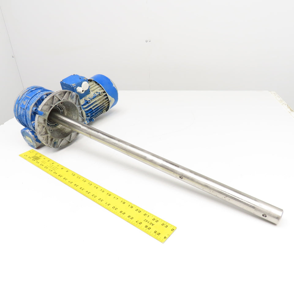 Walther Flender MI.70F .86kW 230-480V 50/60Hz 20:1 85RPM Mixer Gear Motor