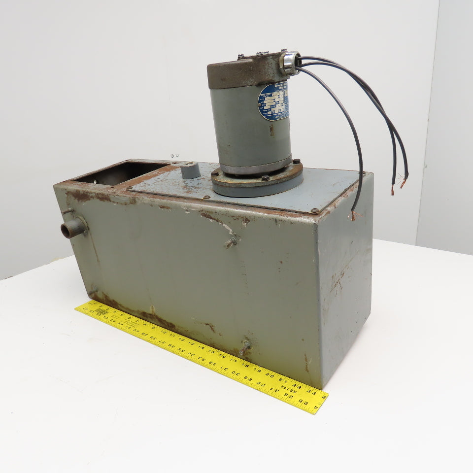 Brown & Sharpe 40265GA752 1/8Hp 208-440V Coolant Pump 8 Gallon Tank