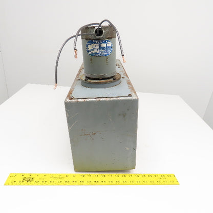 Brown & Sharpe 40265GA752 1/8Hp 208-440V Coolant Pump 8 Gallon Tank