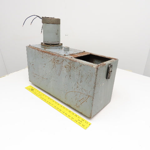 Brown & Sharpe 40265GA752 1/8Hp 208-440V Coolant Pump 8 Gallon Tank