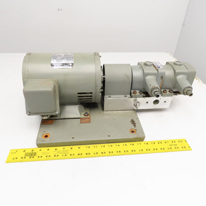 Continental PVRDR-6B06-RM-0-1-M 2Hp 230/460V Variable Volume Hydraulic Pump