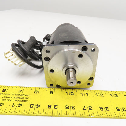 Yaskawa USAHEM-02VYU11 200W 8000RPM AC Servo Motor 0.24Nm 2.3A 14mm Shaft