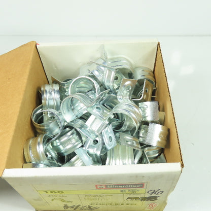 Minerallac 44563 1-1/4" One Hole Conduit Straps Lot Of 96