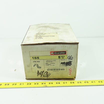 Minerallac 44563 1-1/4" One Hole Conduit Straps Lot Of 96